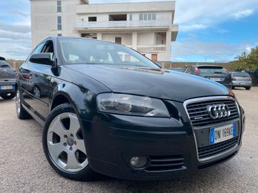 Audi A3 2.0tdi 140cv QUATTRO 4x4 full opt nuova sportback 2008