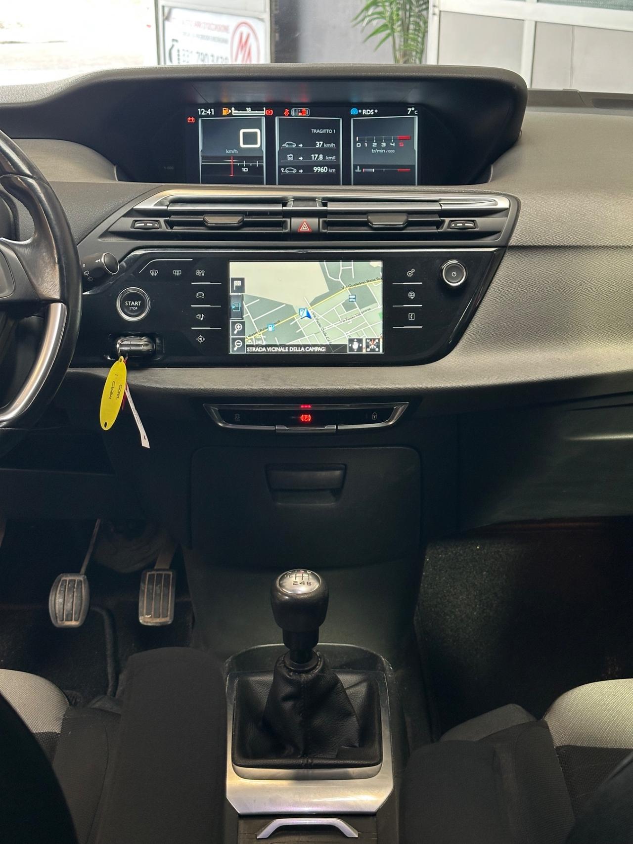 Citroen C4 Picasso 1.6 e-HDi 115 UNICOPROPRIETARIO Exclusive