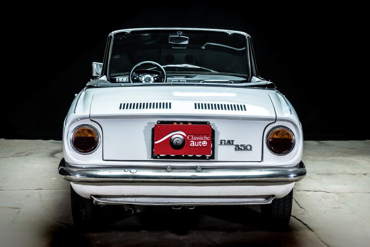 Fiat 850 Spider carrozzeria “Vignale” ASI CON CRS