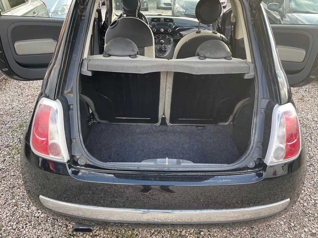Fiat 500 1.2 BENZINA nero met. TAGLIANDO COMPLETO