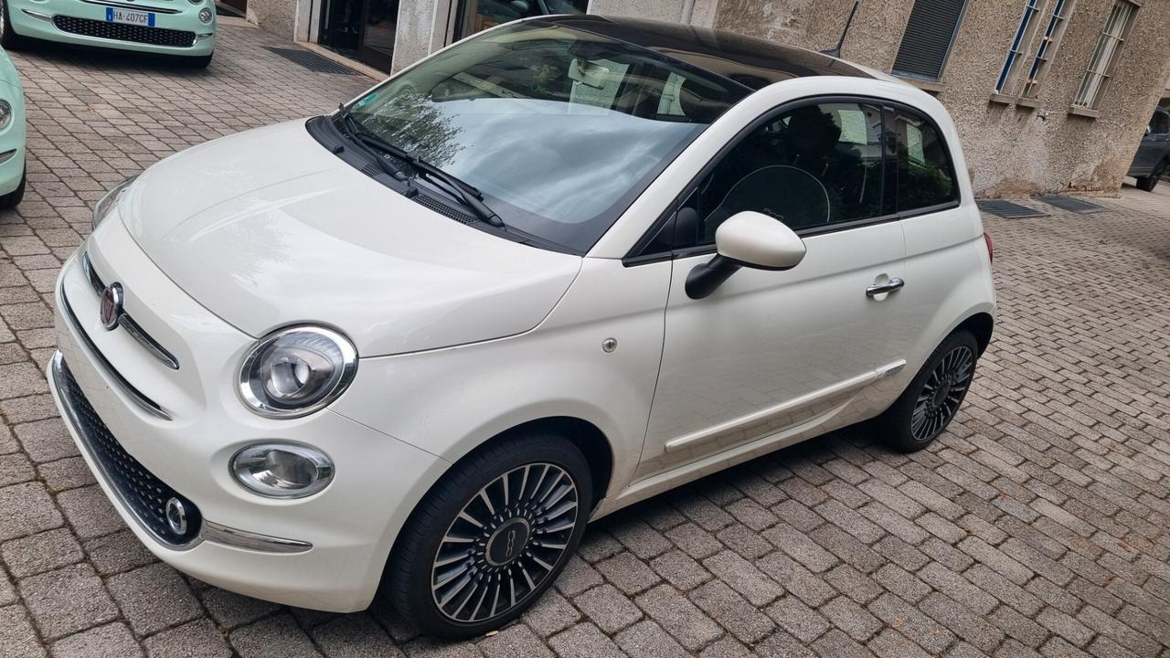 Fiat 500 1.2 Lounge 69cv anno2019 km49000 neopat