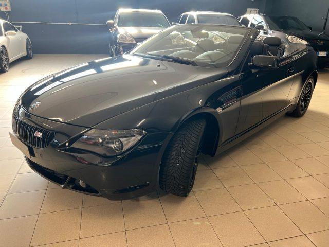 BMW 650 i Cabrio M6 PACK ! 1PROPRIETARIO ! TOTAL BLACK !