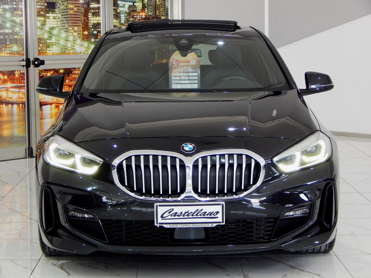 BMW 116 d Msport 5p Aut. TETTO-NAVI-PELLE-PARK-LED-CARPLAY