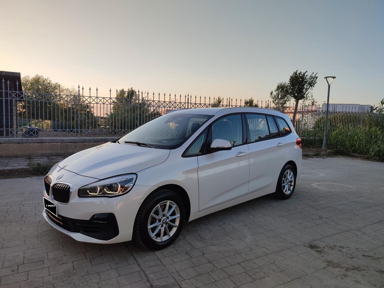 Bmw 216 D 7 POSTI GRAN TOURER 1.5 D 115 CV NAVIGATORE