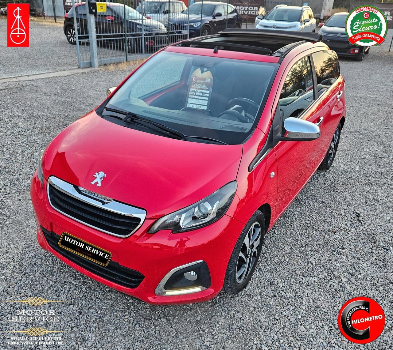 Peugeot 108 ALLURE CABRIO 82 5 porte DA 79€ MESE
