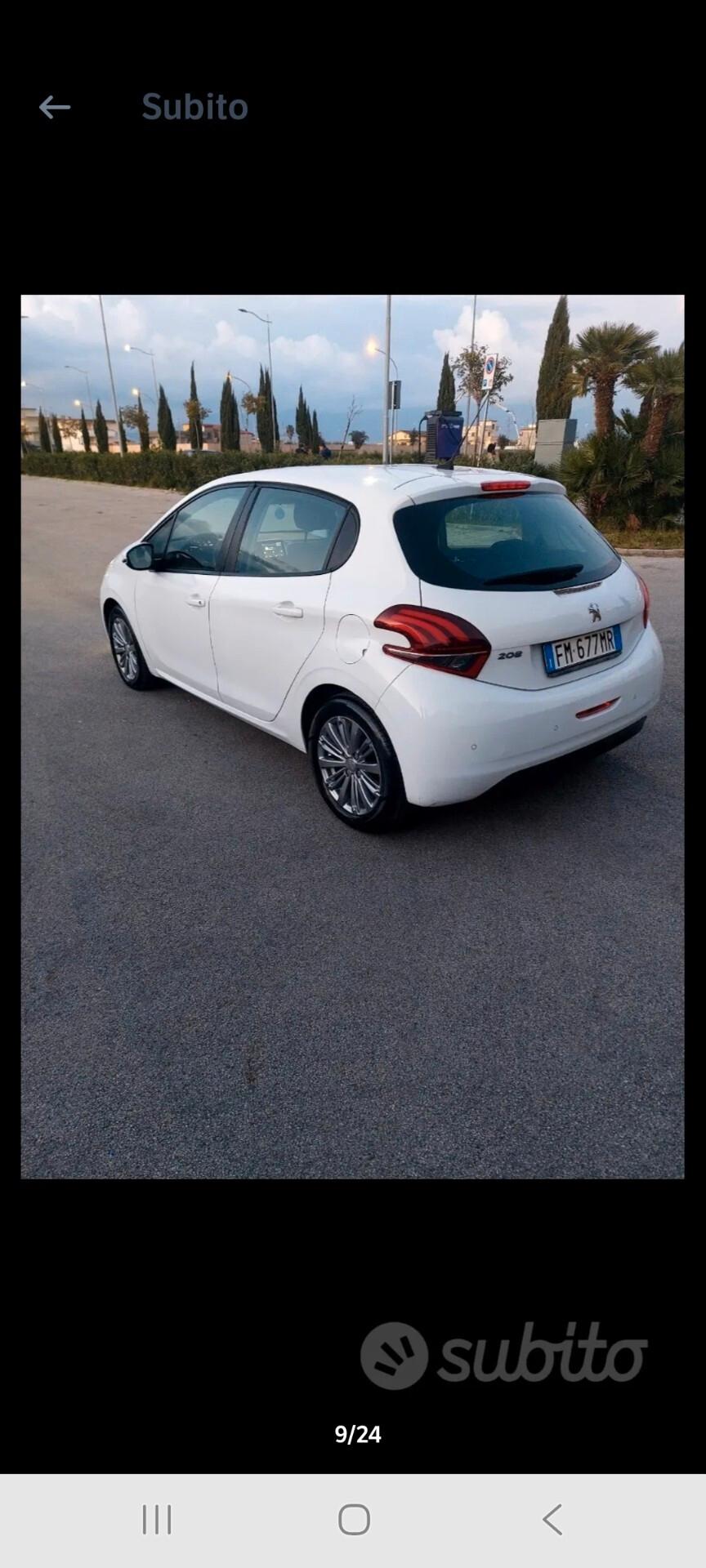 Peugeot 208 1.6 diesel 87 mila km anno 2018
