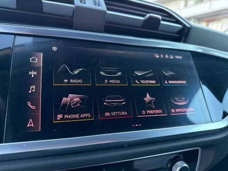 Audi Q3 2019 Sportback 35 1.5 tfsi mhev S line edition 150cv s-tronic