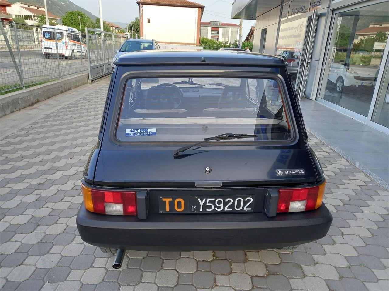 Autobianchi A 112 JUNIOR *** 100% ORIGINALE *** DA VETRINA! STUPENDA