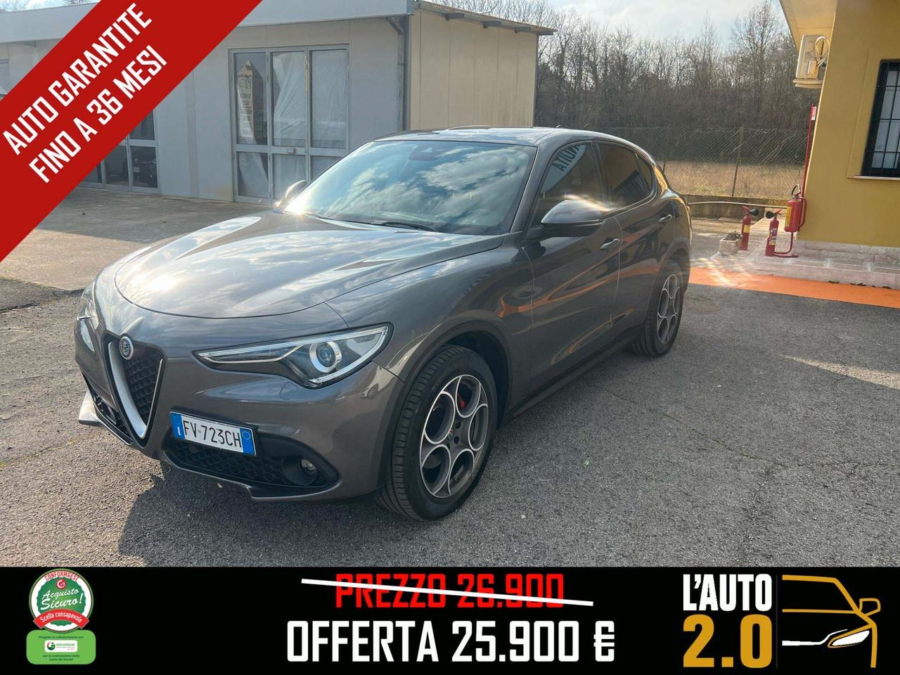 Alfa Romeo Stelvio 2.2 Turbodiesel 190 CV AT8 Q4 Executive