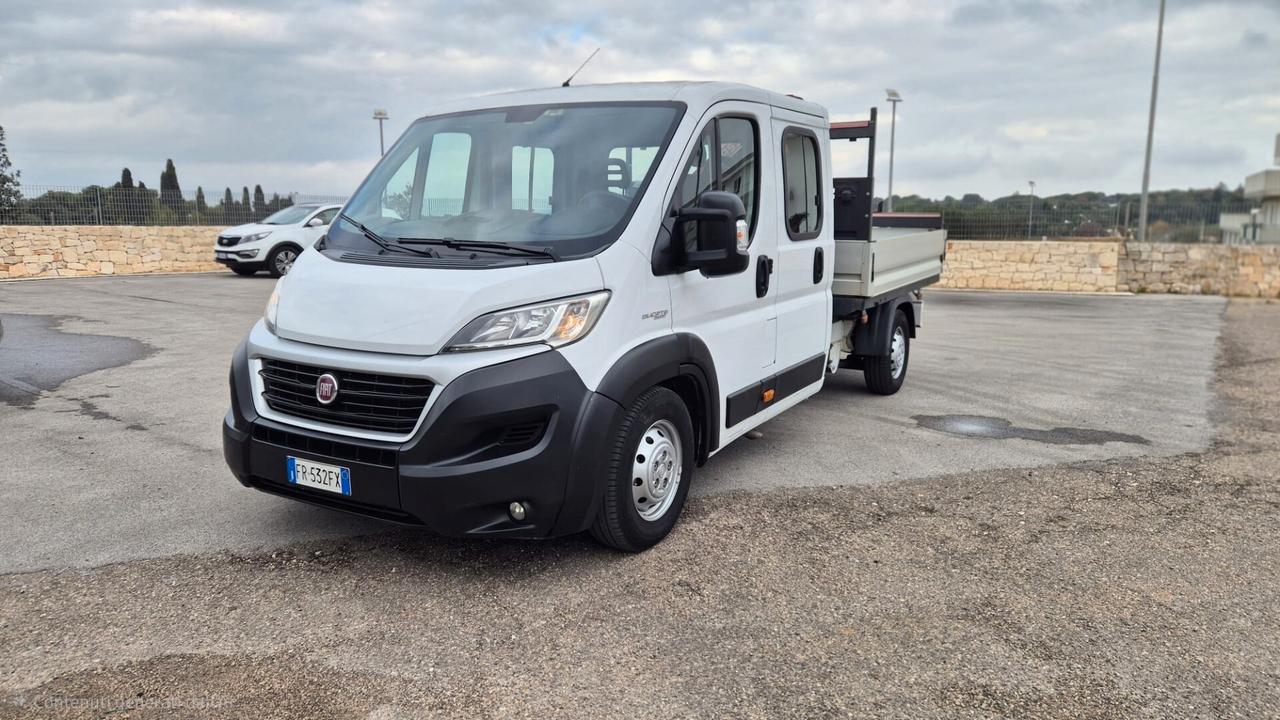 Fiat Ducato 35 2.0 MJT PM-DC Cassonato Doppia Cabina Gru Fassi F26