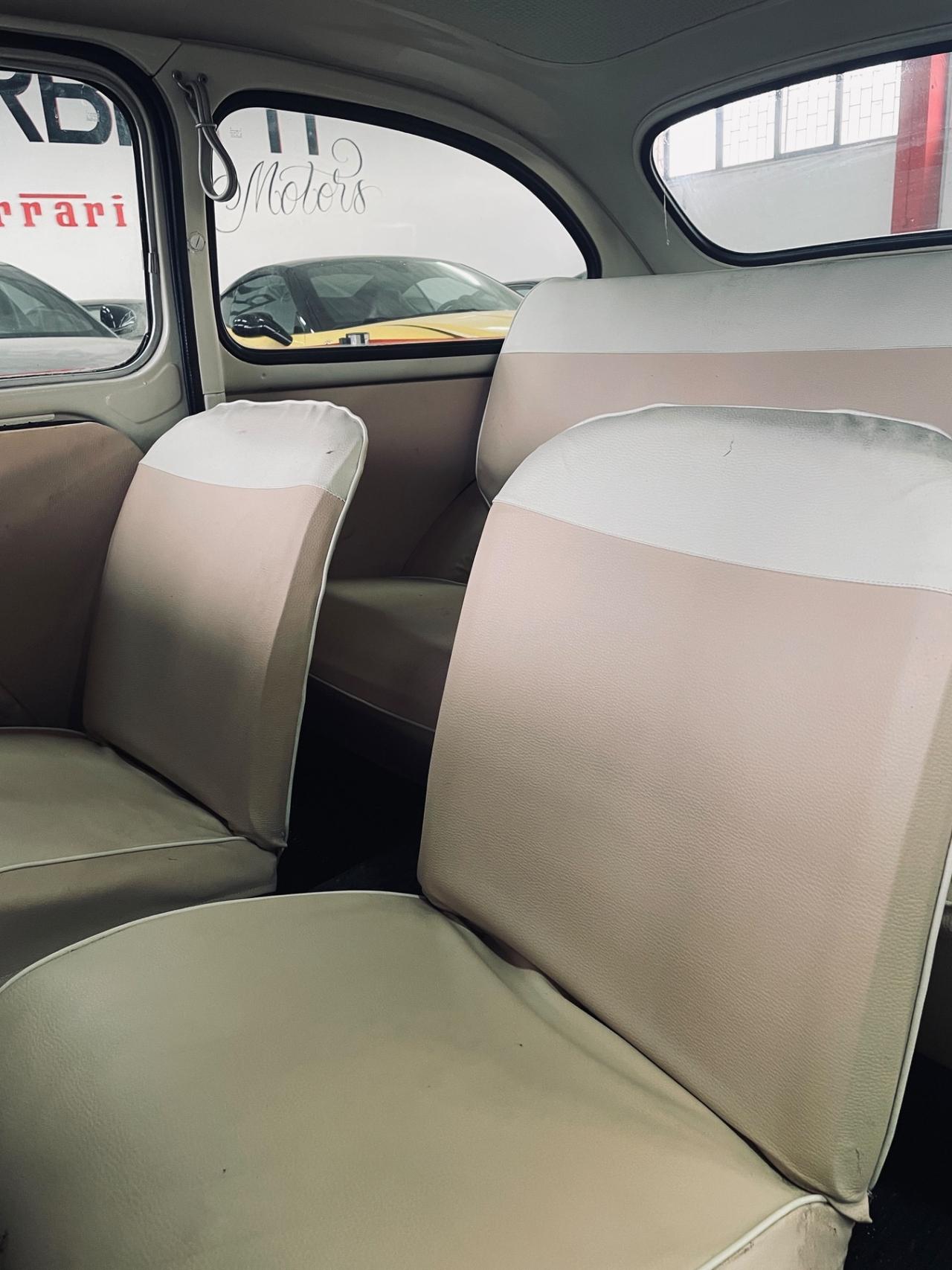 Fiat 600D Targa Originale PERMUTE RATE