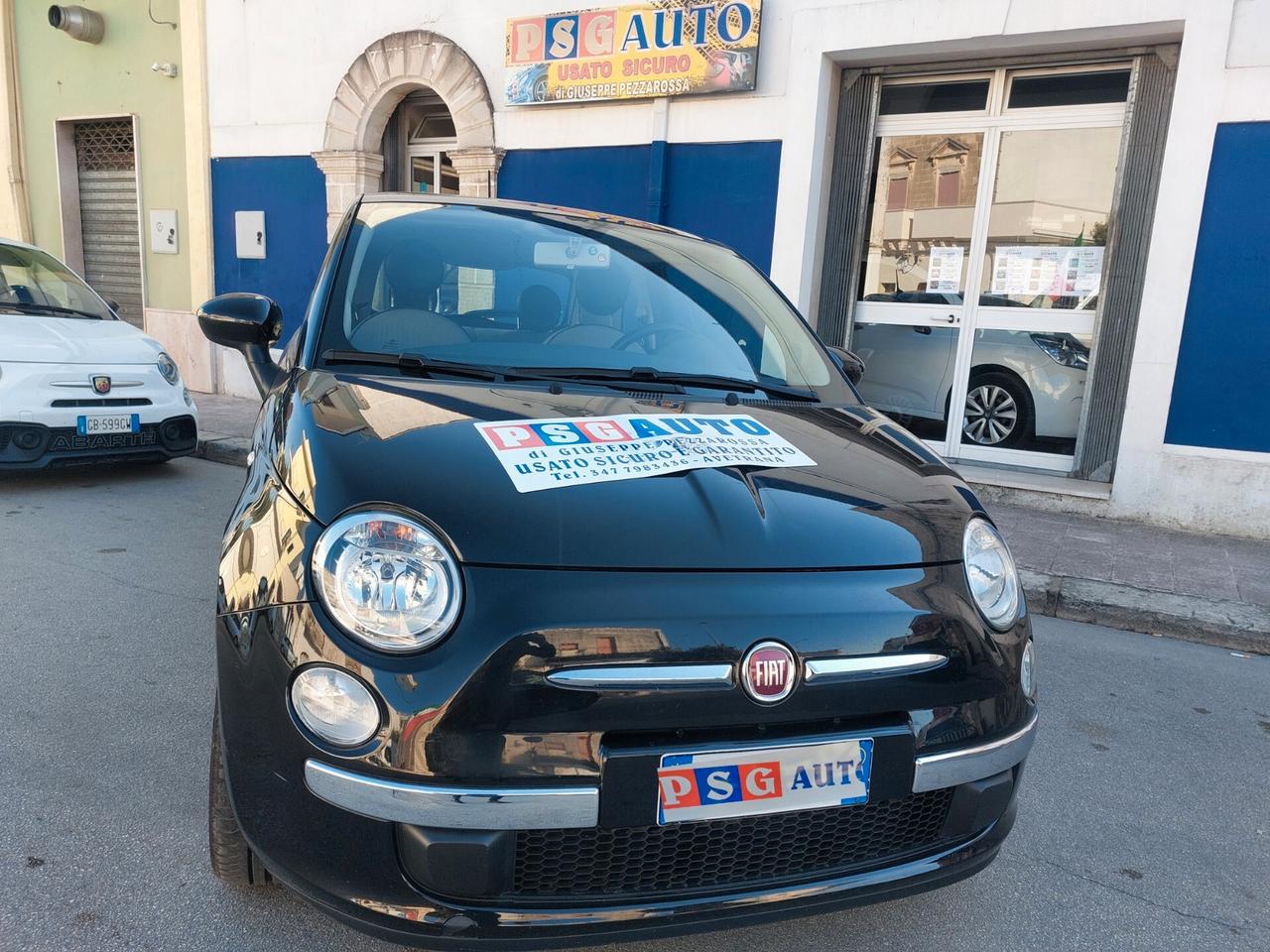 FIAT 500 1.2 BENZ LOUNGE ANNO 2013 970000 51KW 70CV TETTO PANORAMICO