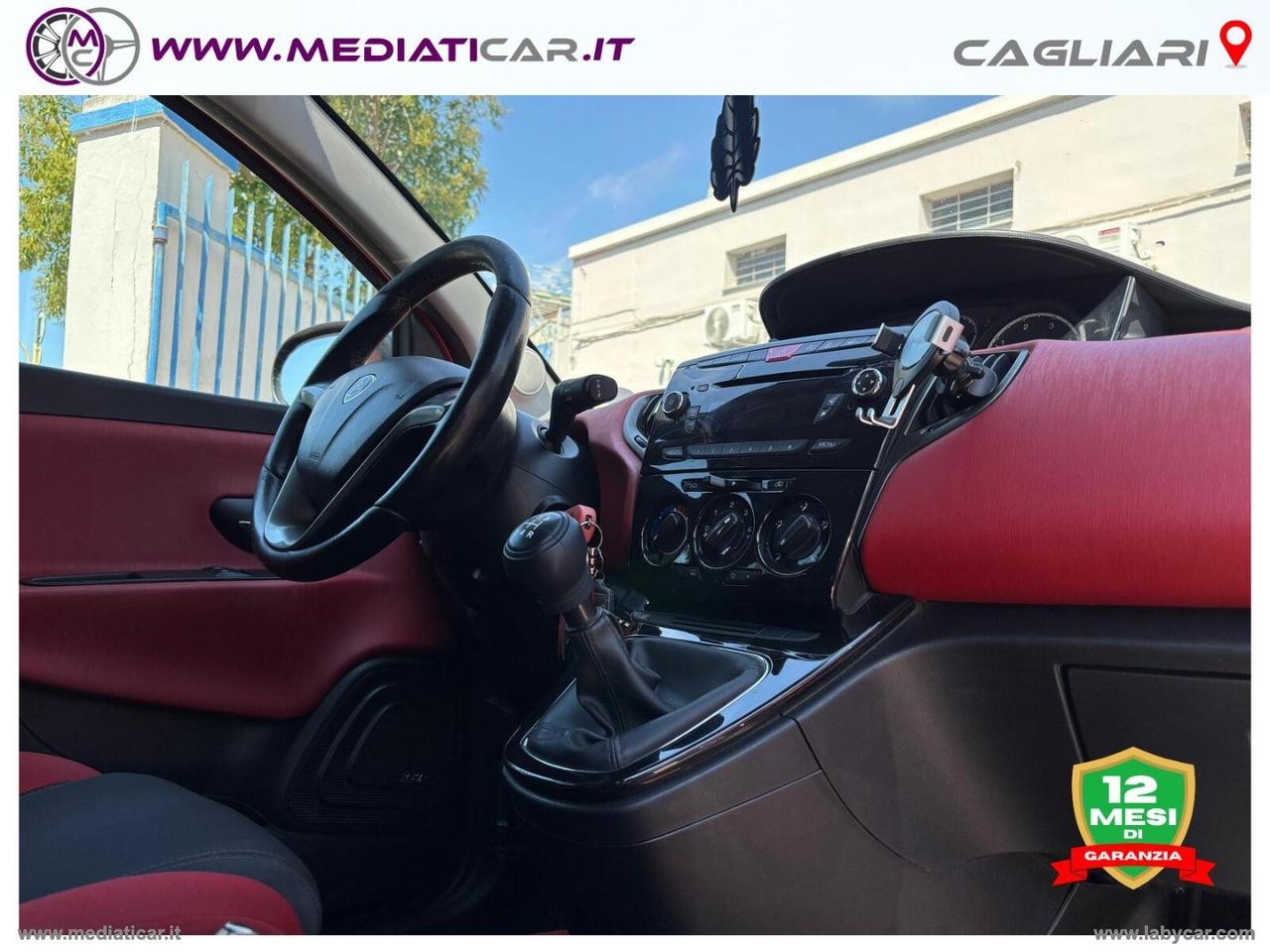 LANCIA Ypsilon 1.3 MJT 95 CV 5p. S&S Black&Red