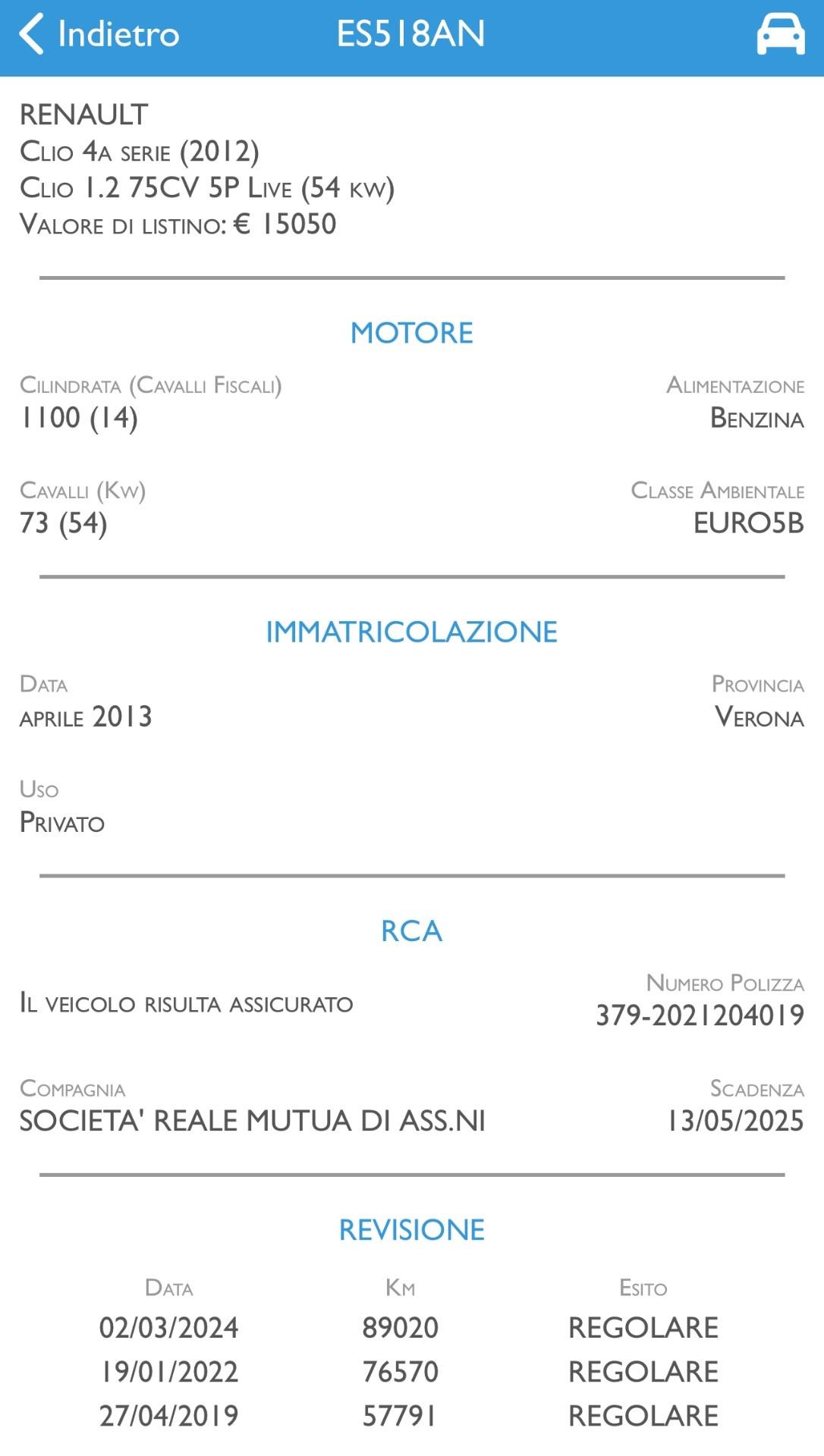 Renault Clio 1.2 75CV 5 porte Wave