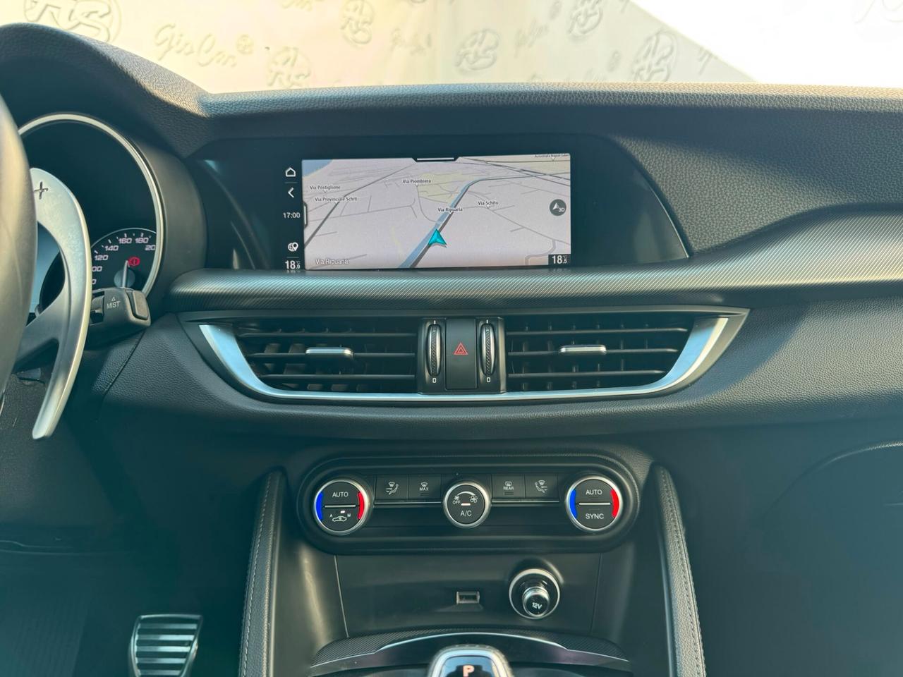 Alfa Romeo Stelvio 2.2 Td 190 CV AT8 Q4 Sprint Automatica F1 Navi Camera