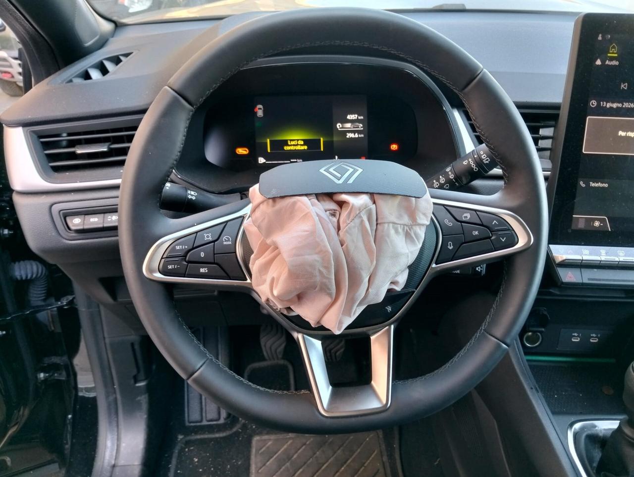 Renault Captur ECO-G 100 CV Techno 2025 SINISTRATA
