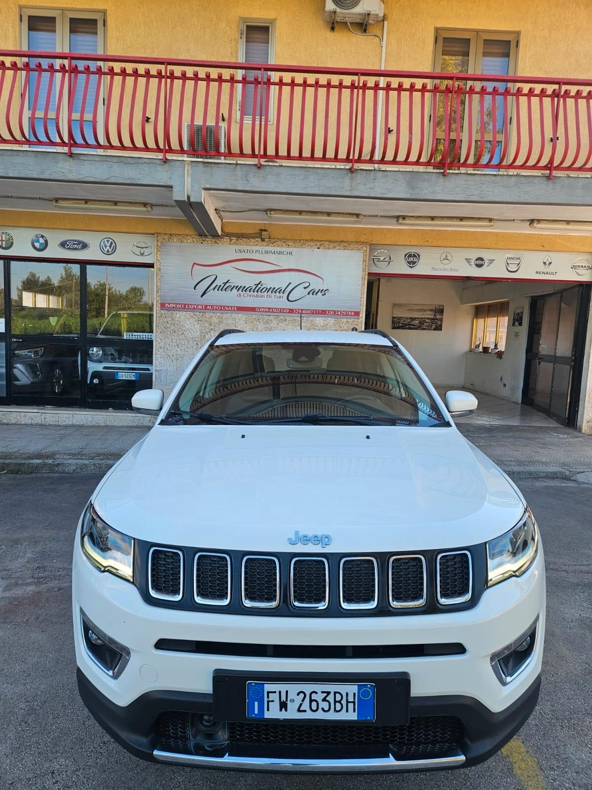Jeep Compass 2.0 mjt Limited 4wd 140cv automatica