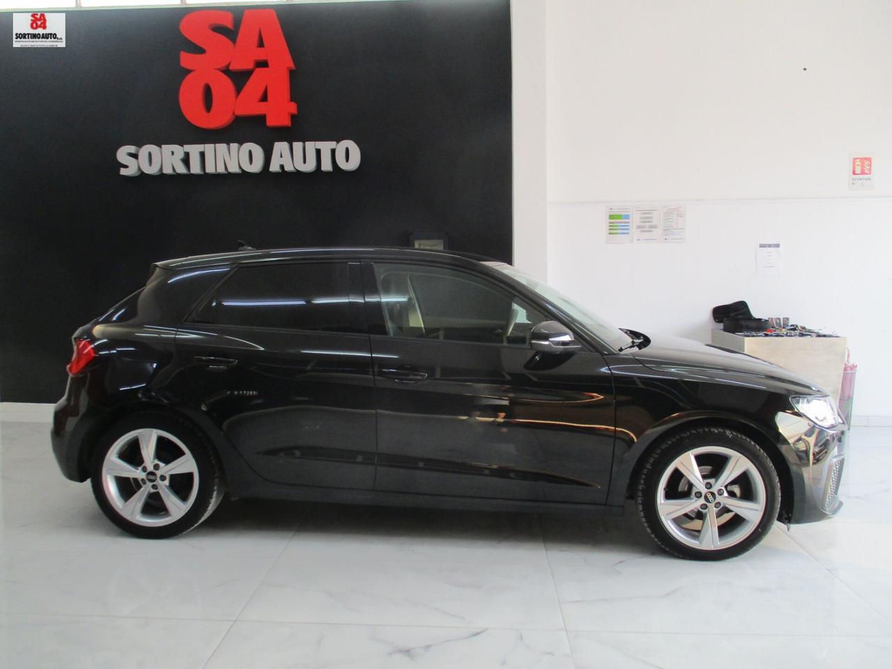 Audi A1 SPB 25 TFSI S tronic Identity Black95cv 4/2023 KM30000 FULL