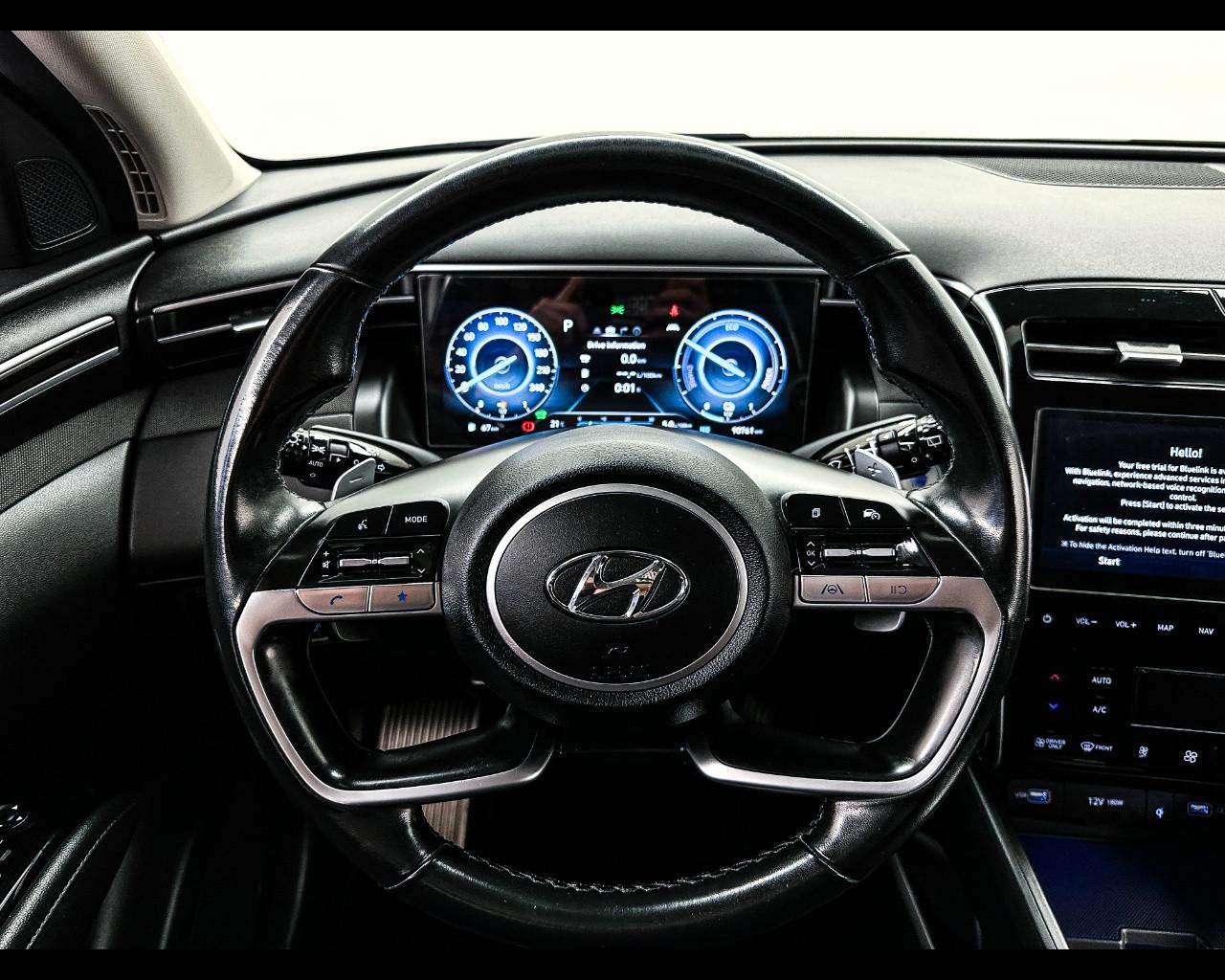 HYUNDAI Tucson 3ª serie - Tucson 1.6 HEV aut. XLine