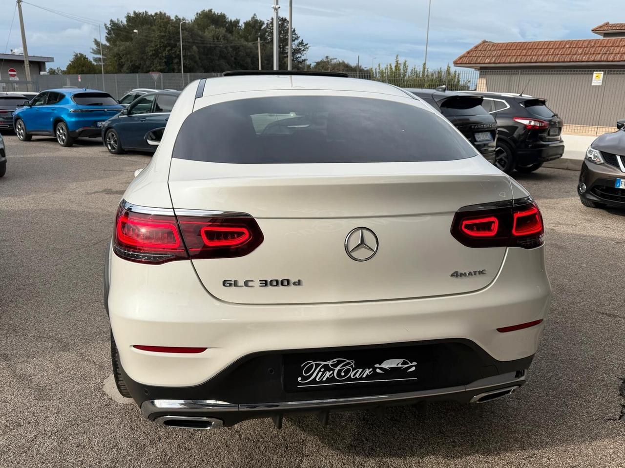 MERCEDES GLC 300D CUOPE' PREMIUM 4MATIC 2.0 245CV TETTO PELLE NAVI ANNO 2021