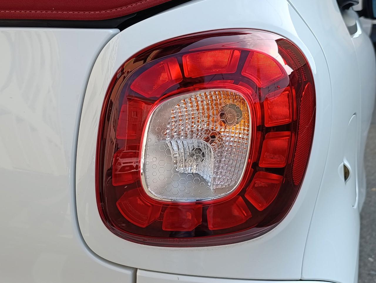 Smart ForTwo 70 1.0 twinamic cabrio Capote Rossa