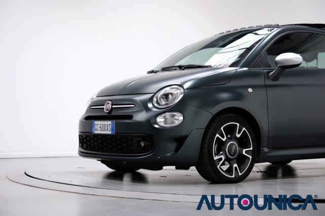 FIAT 500 1.2 DUALOGIC ROCKSTAR AUTOMATICA SPORT OPACA TETTO