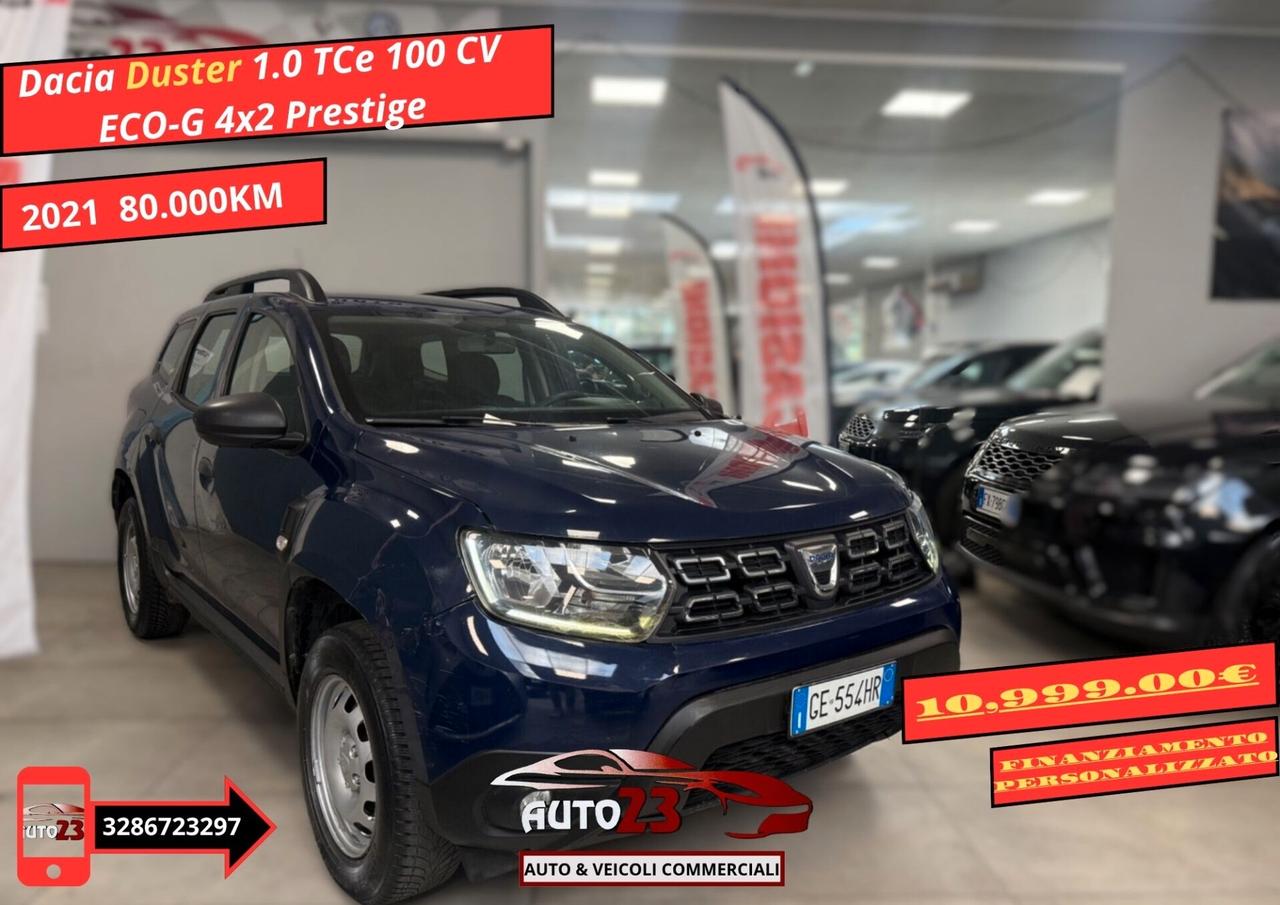 Dacia Duster 1.0 TCe 100 CV ECO-G 4x2 Prestige