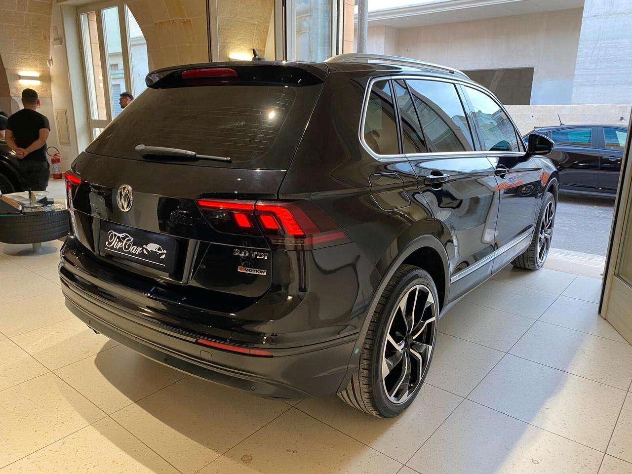 VOLKSWAGEN TIGUAN 2.0 TDI 150CV 4MOTION PELLE NAVI CRUISE ANNO 2017