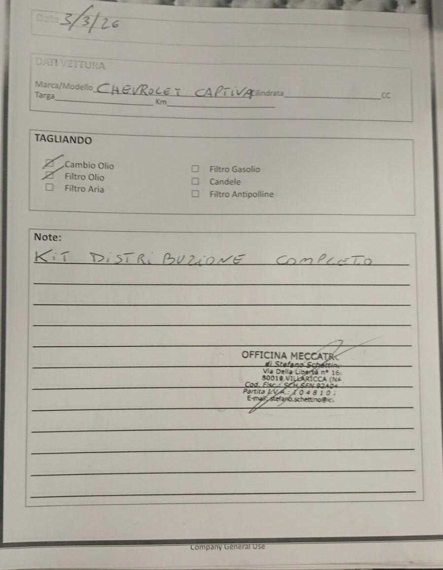 Chevrolet Captiva 2016 7 posti