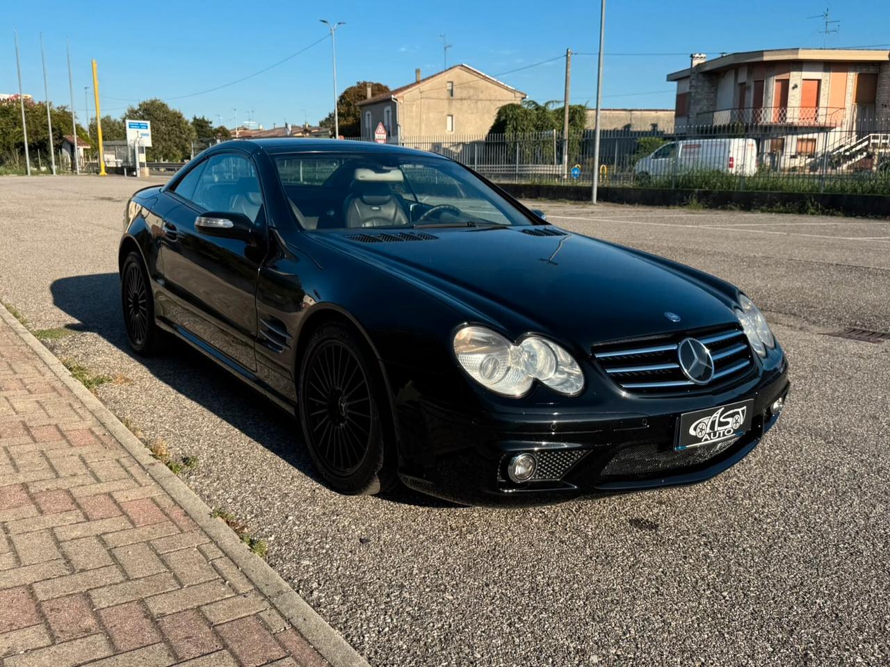 Mercedes SL 55 AMG targa oro