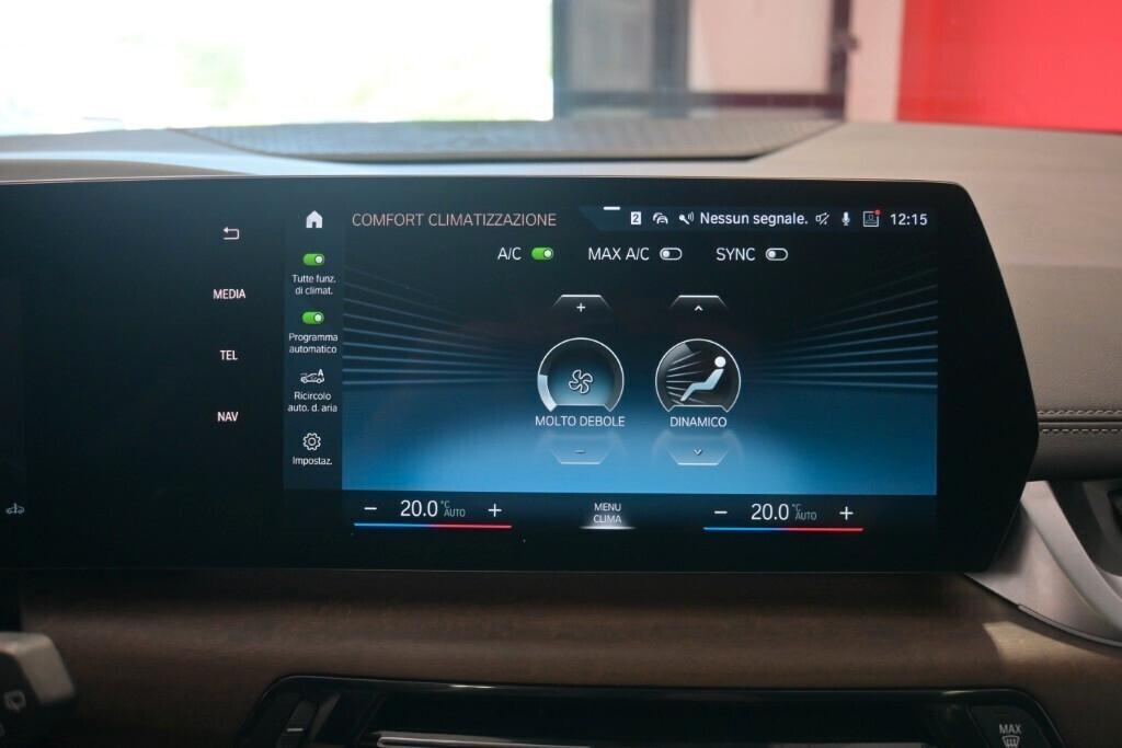 218D ACTIVE TOURER NEW 150CV STEPTRONIC BUSINESS DESIGN ( FARI LED ADATTIVI - BMW DIGITAL COCKPIT - AMBIENT LIGHTS - TETTO PANORAMICO APR. - PELLE - CRUISE - NAVI - MIRROR - PARK ASSISTANT - TELECAMERA POST. )