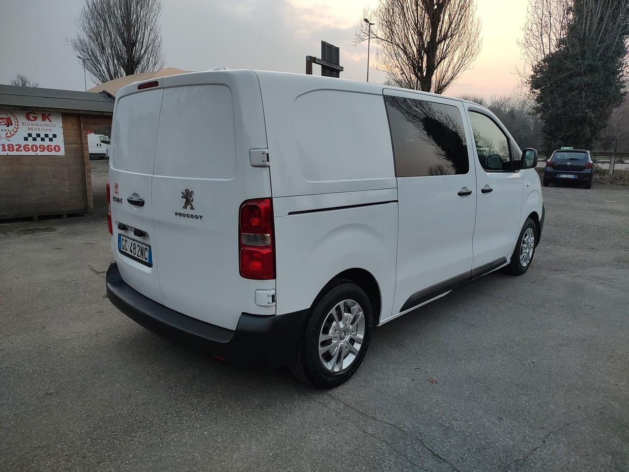 Peugeot Expert - 1.6 Bluehdi (DIESEL) PL-TN-DC 120CV Combi N1 std, DOPPIA CABINA, 6 POSTI AUTOCARRO, OK NEOPATENTATI