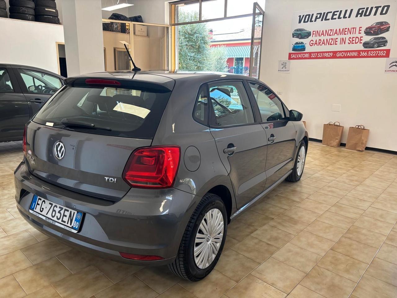 VOLKSWAGEN POLO ANNO DICEMBRE 2016 DS 1.4 ADATTA NEOPATENTATI KM 162 MILA