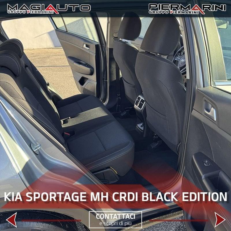 KIA Sportage 1.6 CRDI 136 CV 2WD Mild Hybrid Black Edition