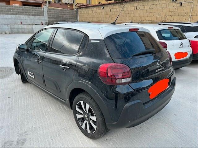 Citroen C3 2023 sinistrata incidentata BlueHDi 100 S&S Shine Pack