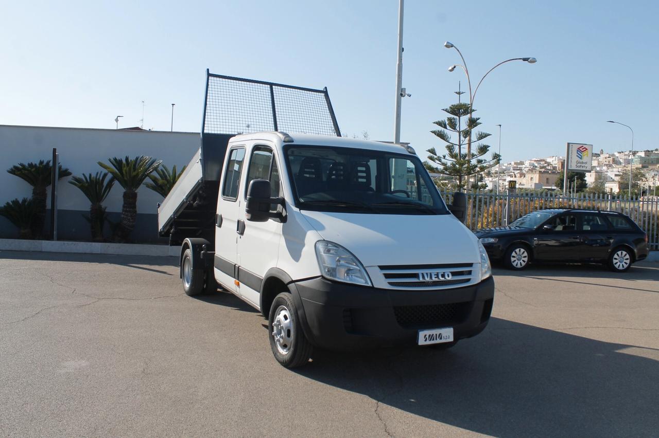 IVECO DAILY 35C10 DOPPIA CABINA CASONE RIBALTABILE