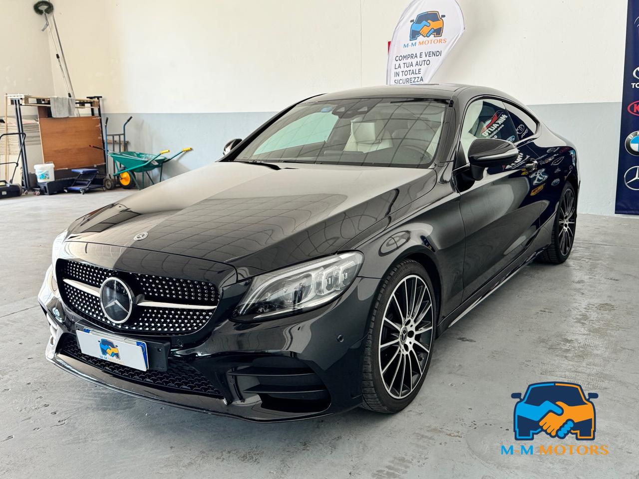 Mercedes C 220 D Premium Plus 9G-Tronic Plus Coupe Tetto Pano