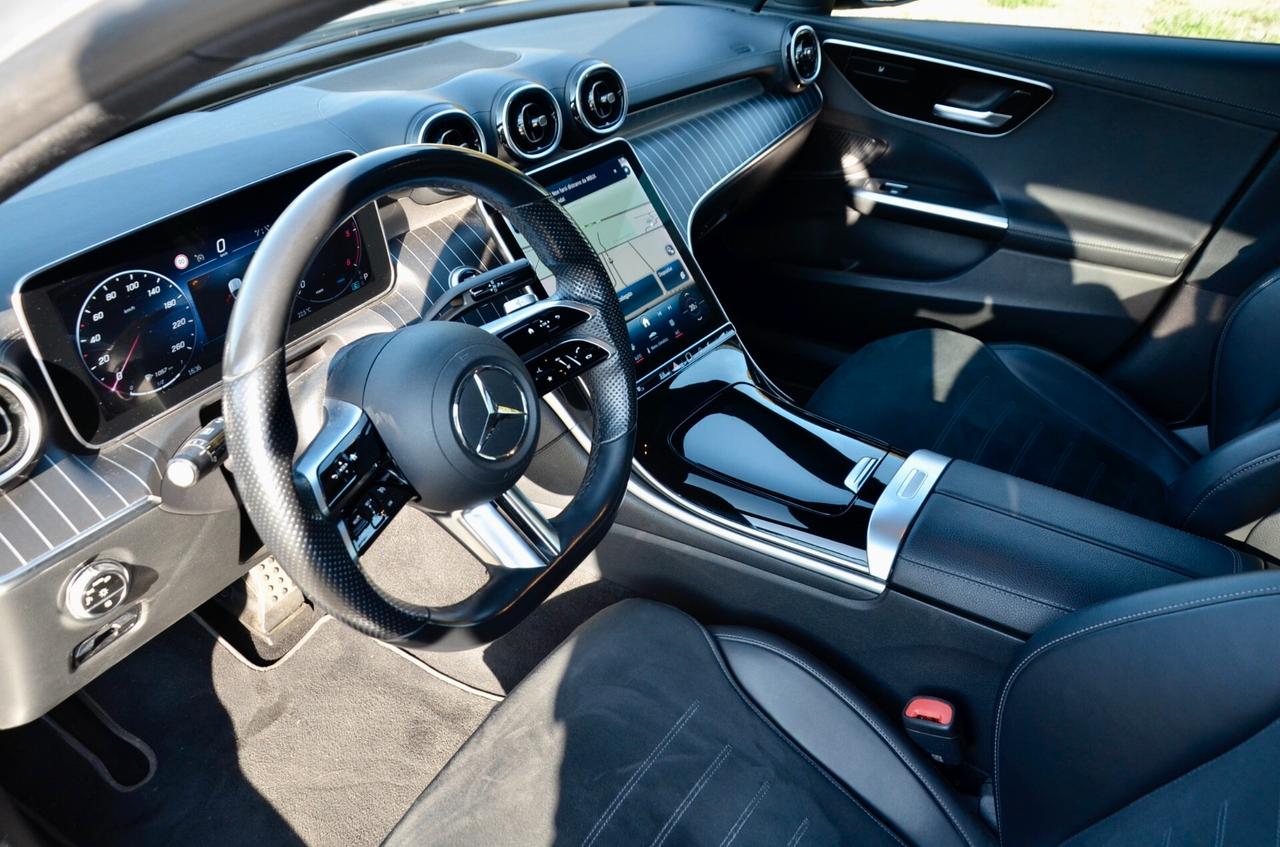MERCEDES-BENZ C220d MHEV MILD HYBRID PREMIUM AMG LINE 197cv AUTO, UFF ITALIANA, SERVICE MERCEDES, HI-FI PREMIUM, FARI HIGH BEAM, RETROCAMERA, PERMUTE