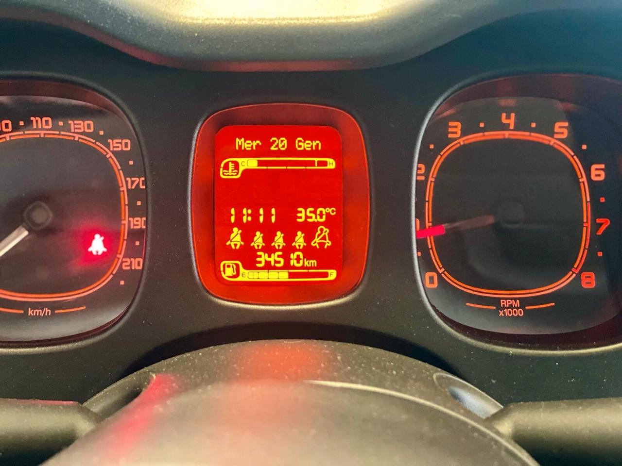 Fiat Panda 1.2 Easy UNICO PROPRIETARIO 34000KM