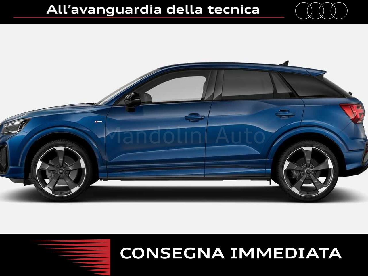 Audi Q2 35 2.0 tdi identity black s tronic
