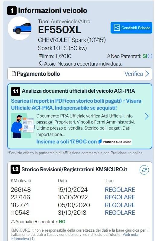 Chevrolet Spark 1.0 + GPL