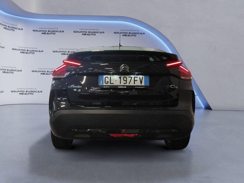 Citroën e-C4 motore elettrico 136 CV Feel Pack