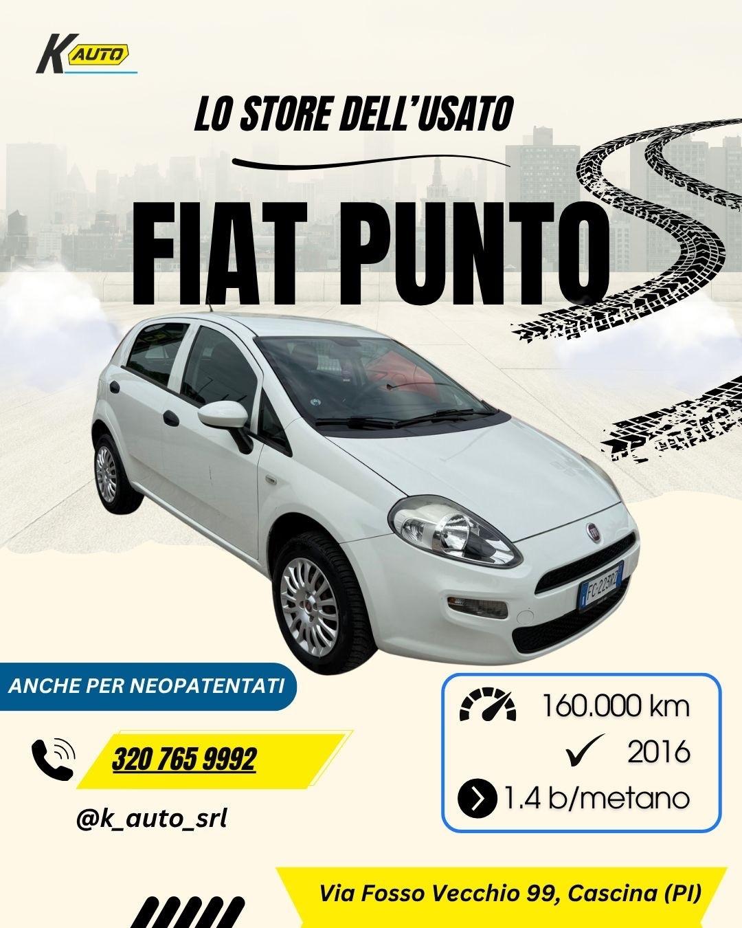 Fiat Punto 1.4 B/Metano