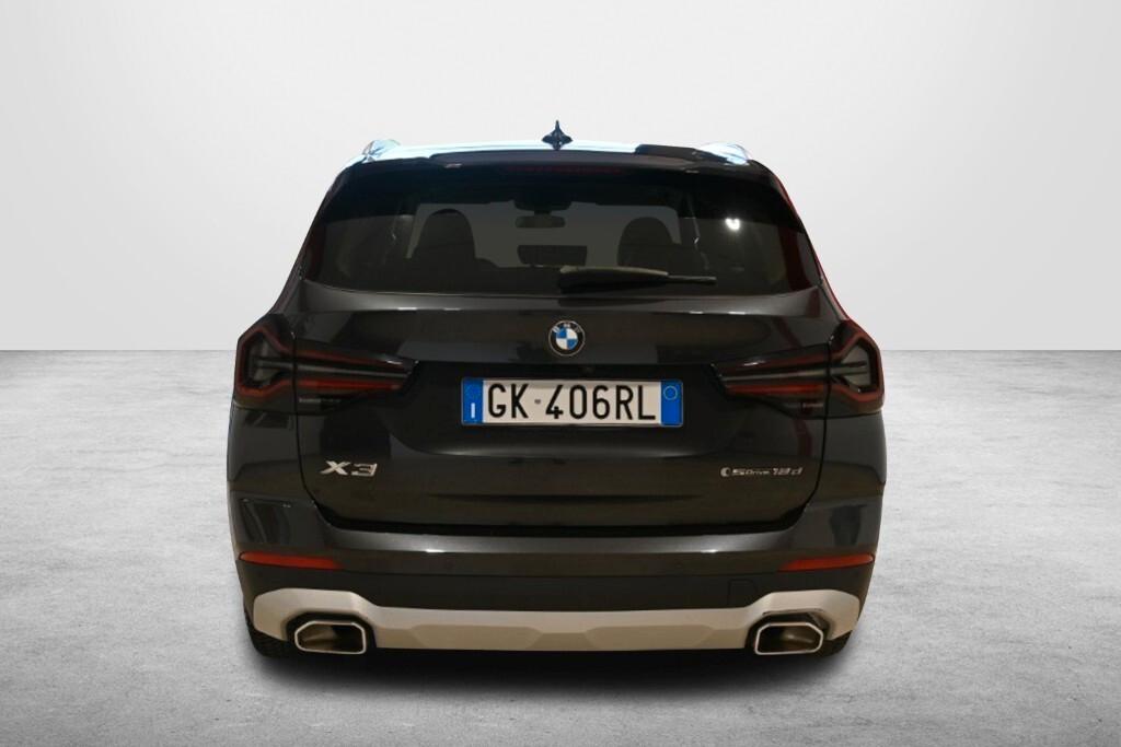 BMW X3 18D 150CV STEPTRONIC 48V S-DRIVE BUSINESS ADVANTAGE ( FARI LED ADATTIVI - PELLE - CLIMA TRIZONA - CRUISE - NAVI - MIRROR - PARK ASSISTANT - TELECAMERA POST. - CERCHI 18 )