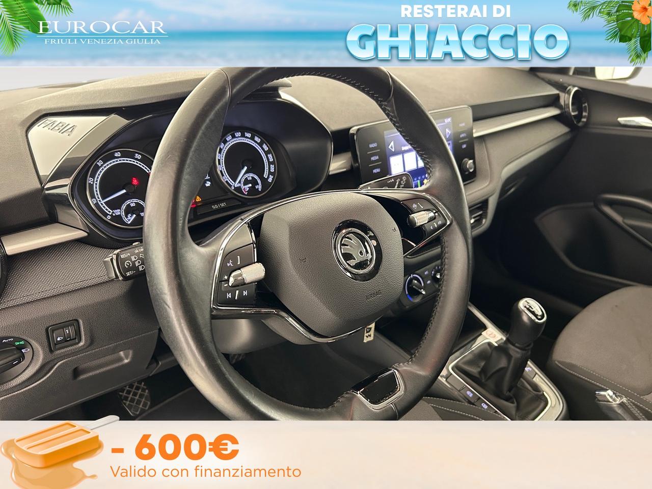 Skoda Fabia 1.0 mpi evo ambition 80cv