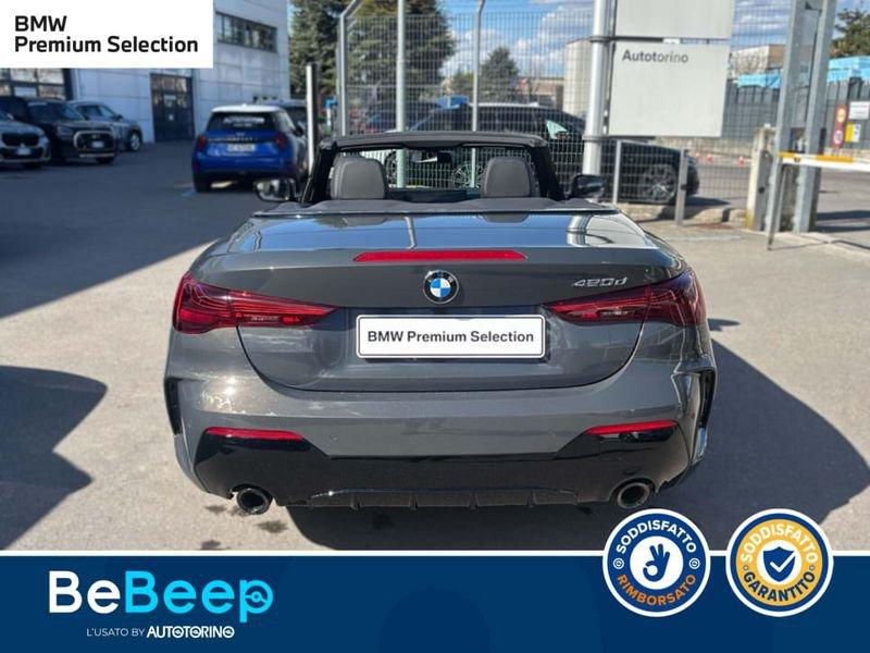 BMW Serie 4 Cabrio 420D CABRIO MHEV 48V MSPORT PRO AUTO