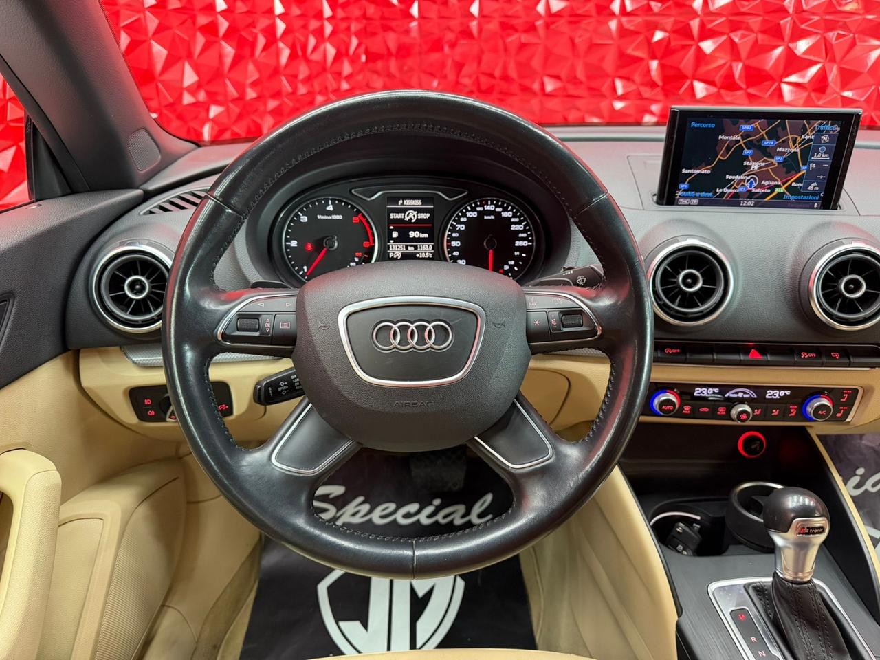 Audi A3 Cabrio 2.0 TDI 150Cv diesel S tronic S-Line