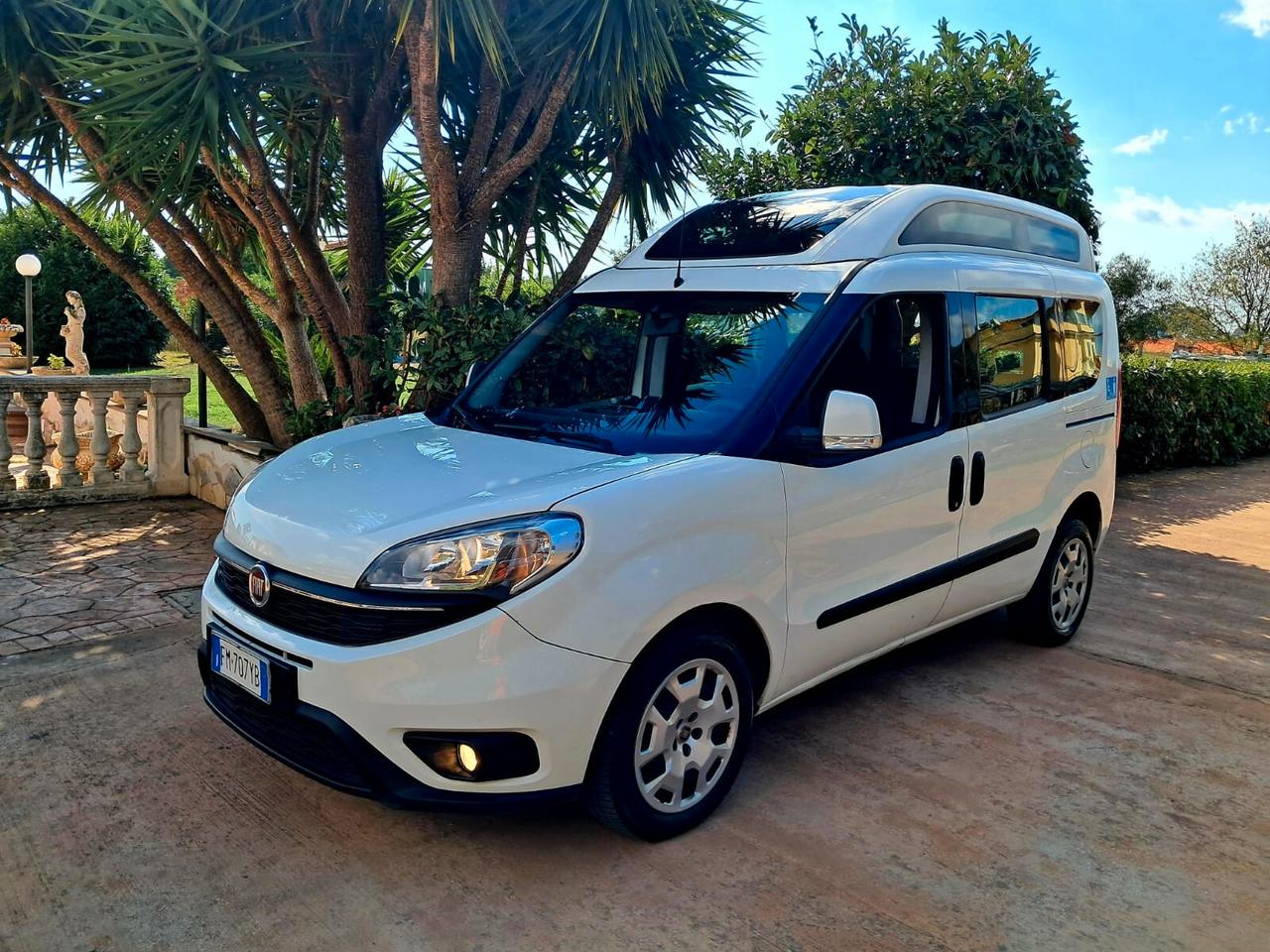 Fiat Doblo Doblò EURO6 TETTO ALTO TRASPORTO DISABILI PEDANA ELETTROIDRAULICA
