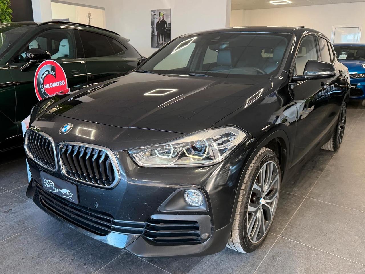 BMW X2 18D S-DRIVE SPORT 2.0 150CV PELLE NAVI CAM ANNO 2019