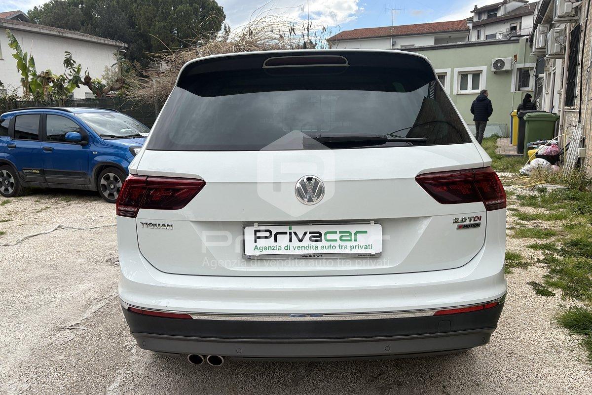 VOLKSWAGEN Tiguan 2.0 TDI 190 CV SCR DSG 4MOTION Advanced BMT
